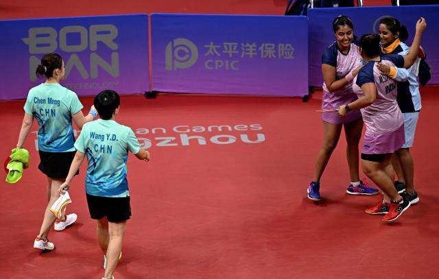 开云体育app-两对世界冠军组合输给外敌 国乒无缘亚运女双四强